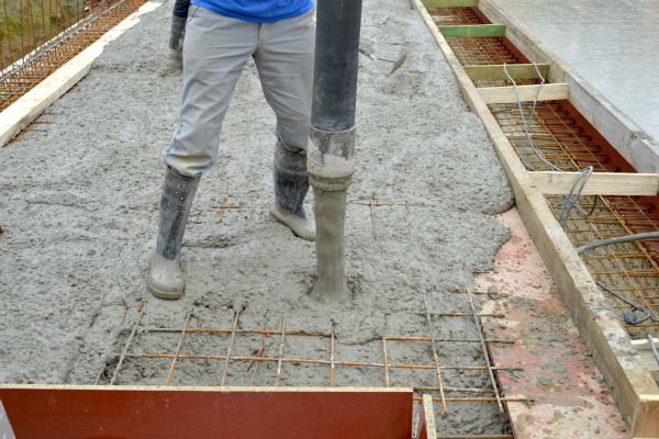Concrete Base Construction in Mansfield