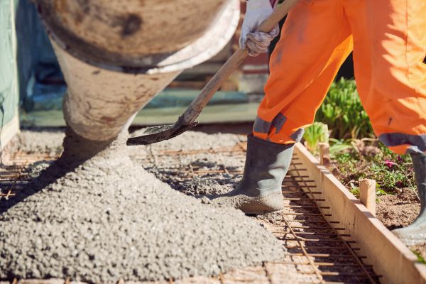 Poured Concrete Installation in Mansfield