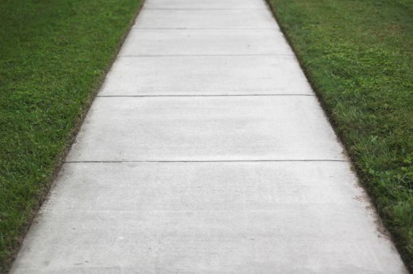 Concrete Path Installation in Mansfield