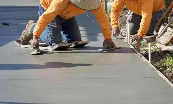 Cement Pad Construction in Mansfield