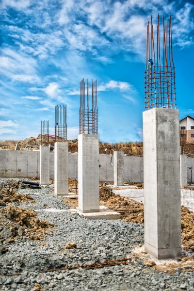 Concrete Footer Pouring in Mansfield