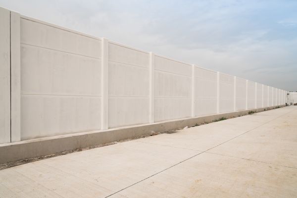 Concrete Fence Construction in Mansfield