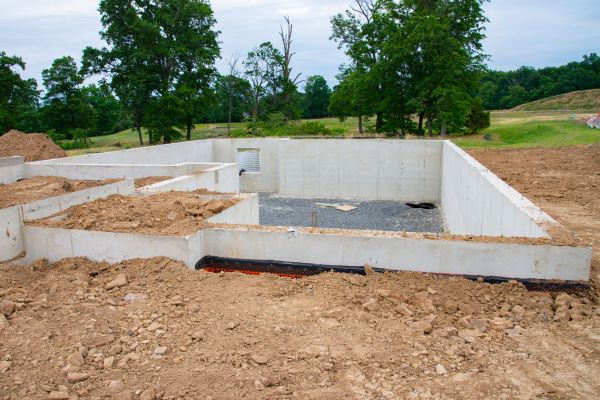 Basement Foundation Pouring in Mansfield