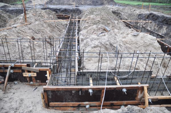 House Footing Construction in Mansfield