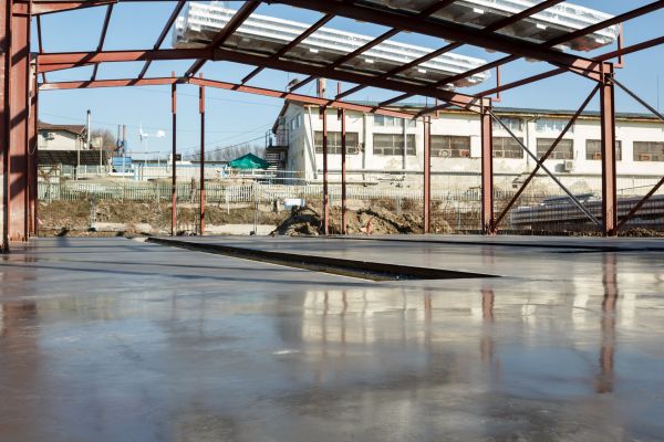 Building Slab Installation in Mansfield
