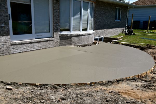 Deck Concrete Construction in Mansfield