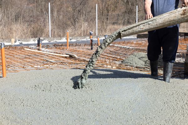 Pole Barn Slab Pouring in Mansfield