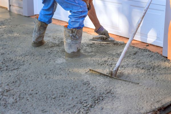 Driveway Slab Construction in Mansfield