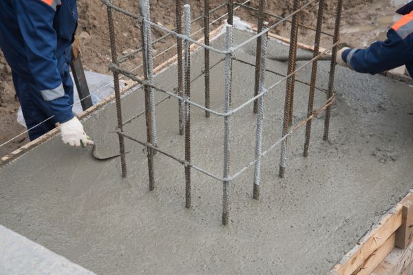 Foundation Pad Construction in Mansfield