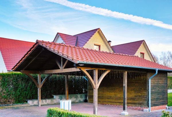Carport Base Construction in Mansfield