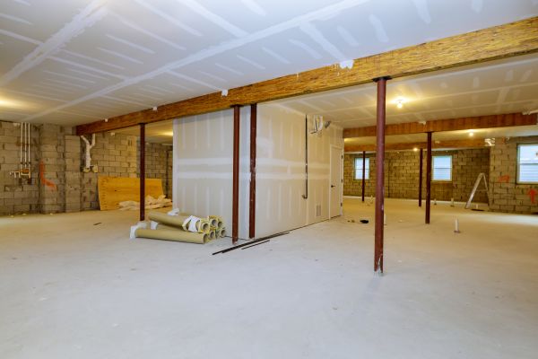 Basement Slab Installation in Mansfield