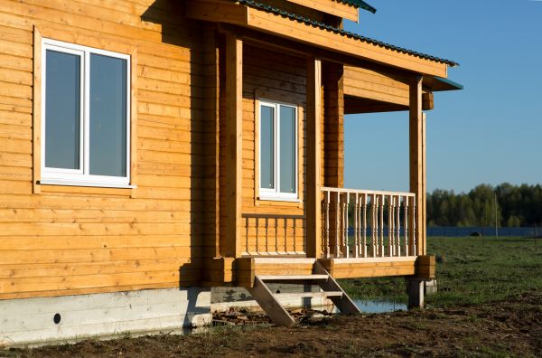 Cabin Footing Construction in Mansfield