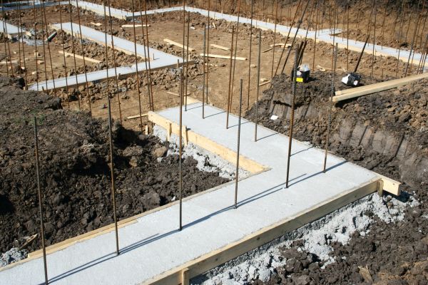Cost of Footing Construction in Mansfield