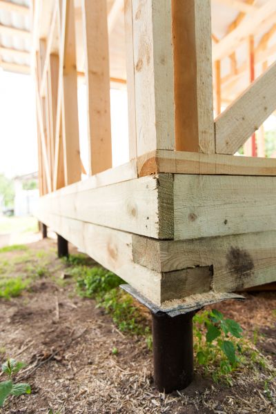 Barn Footing Construction in Mansfield