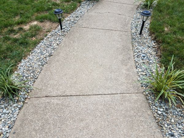 Cement Path Construction in Mansfield