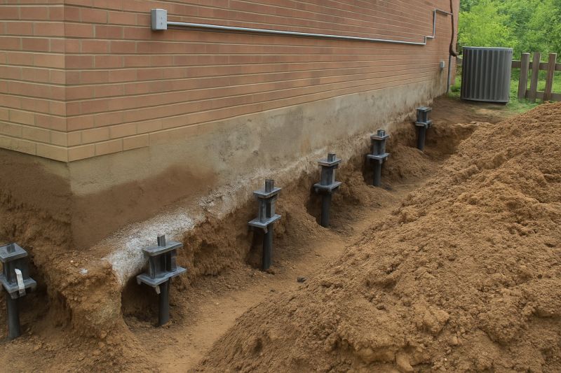 Foundation Piers Installation